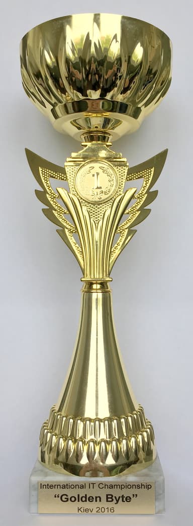 First Place in the International IT-Championship