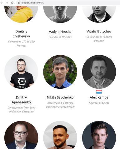 Speaking at BlockchainUA about my Blockchain Solution