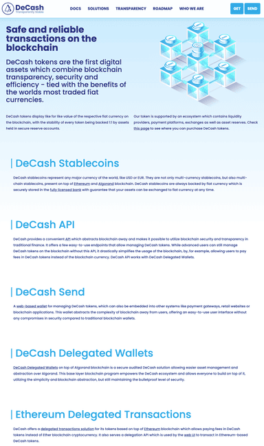 Back to crypto as a CTO and a Technical Product Owner at DeCash